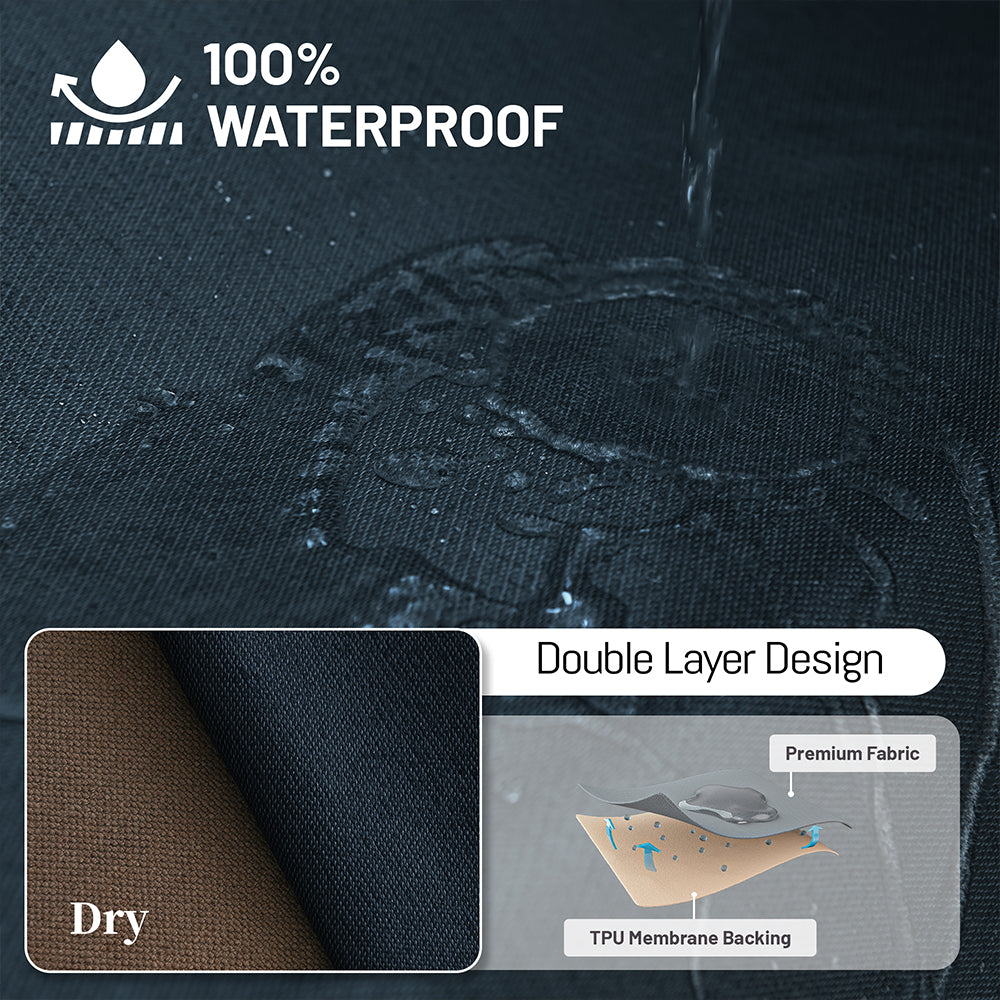 100% Waterproof Corner Sectional Couch Covers L Shape Chenille Sectional Sofa Cover with Tassel Soft Thick Washable Sofa Slipcover Furniture Protector for Dogs Pets
