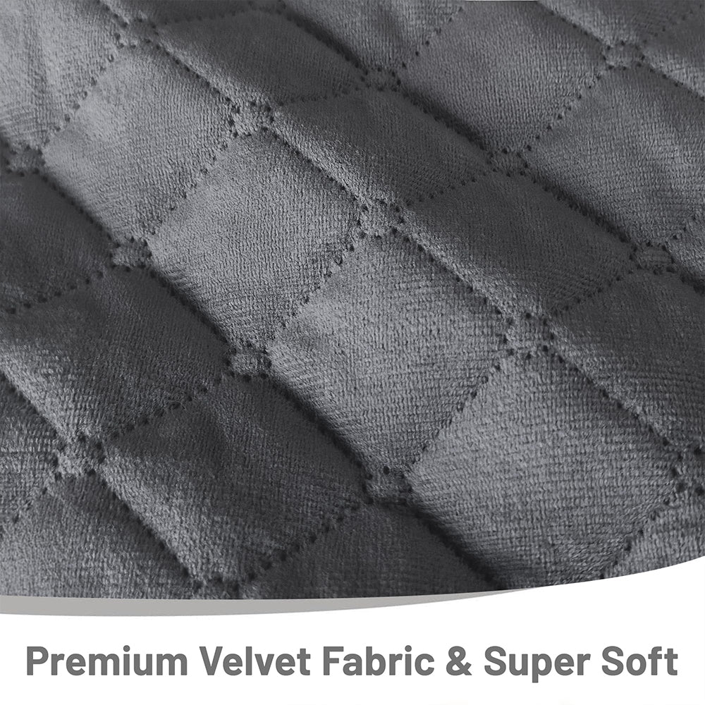 Reclining Sectional Couch Covers 100% Waterproof Recliner Cover Washable Velvet L Shape Recliner Sofa Covers for Dogs Pets Anti Slip Recliner Slipcovers with Pockets