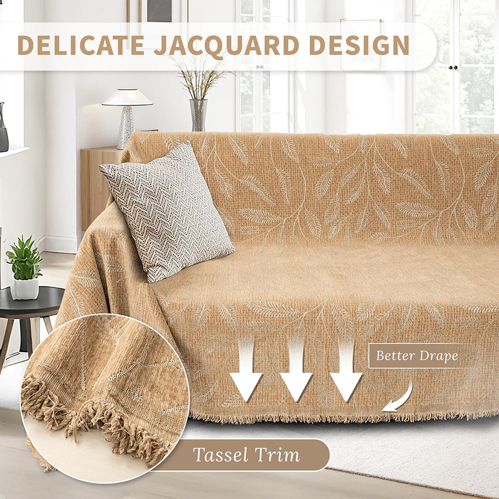 Sectional Couch Covers for Sectional Sofa 1OO% Waterproof L Shaped Couch Cover Blanket Dog Pet Friendly 2 pcs Chenille Washable L Shape Sofa Cover Protector